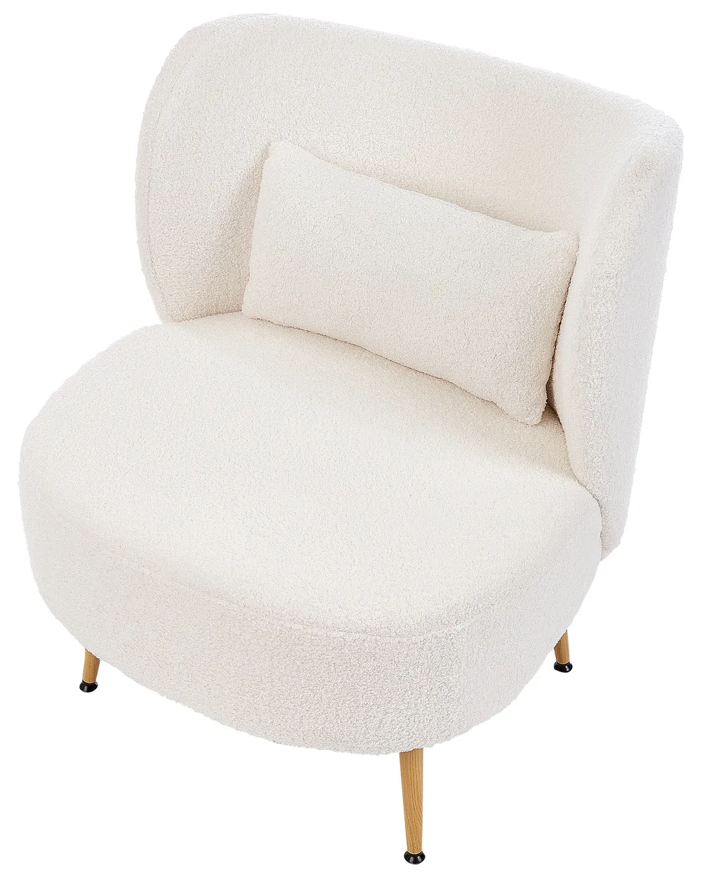 Sessel OTSBY II mit Kissen Bouclé Cremeweiß_942025