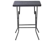 Bistro Set Folding TRAPPETO Black_1033333