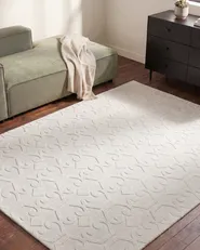 Rug GANNETT Off-White 160 x 230 cm_1084978