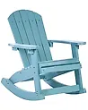 Garten Schaukelstuhl für Kinder ADIRONDACK Hellblau