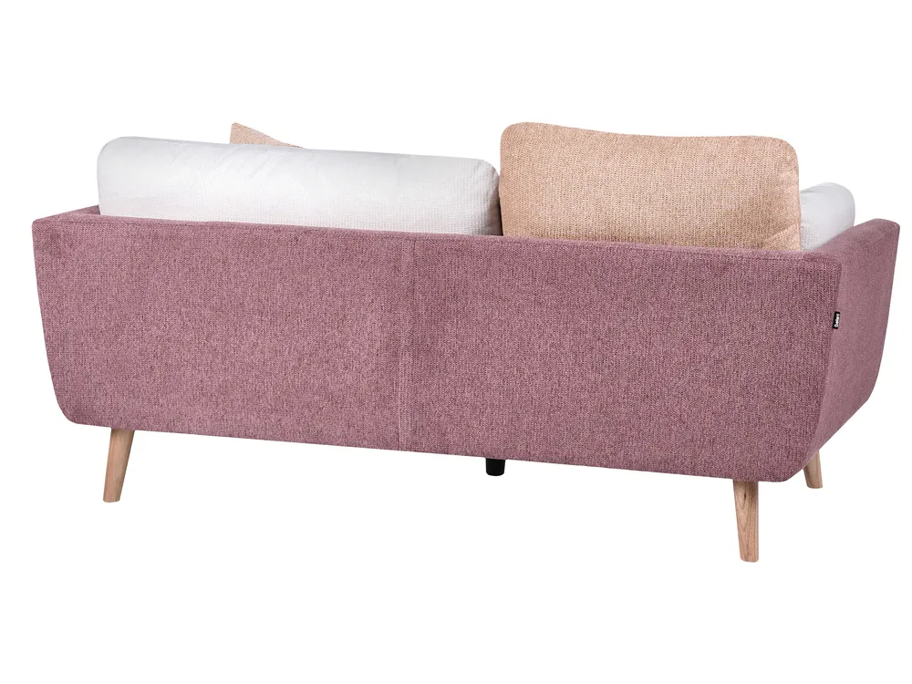 Sofa 3-Sitzer BOLGA Stoff Rosa_1075249