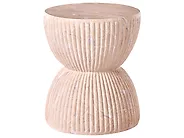 Miza za shranjevanje OCCHITO 36 cm 36 cm Bež marmor_1192841