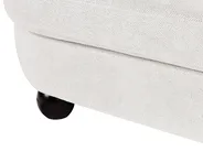 Sofa 3-Sitzer FANSEN mit Kissen Stoff Cremeweiß_950825