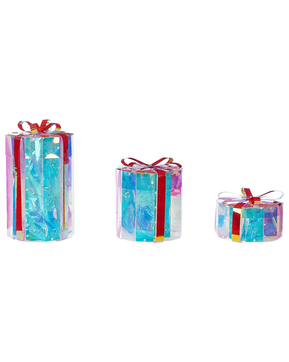 Outdoor Decoration LED GRIMSEY 30/20/10 cm Christmas Gifts Multicolour_880379