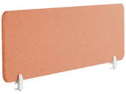 Desk Screen WALLY 130 x 40 cm Light Red_853154