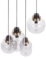 Pendant Lamp ZAYANDE Glass Light Grey_934769