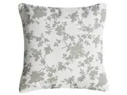 Set of 3 Decorative Cushions CANARIUM 30 x 50 cm 45 x 45 cm Cotton Green Solid_1041442