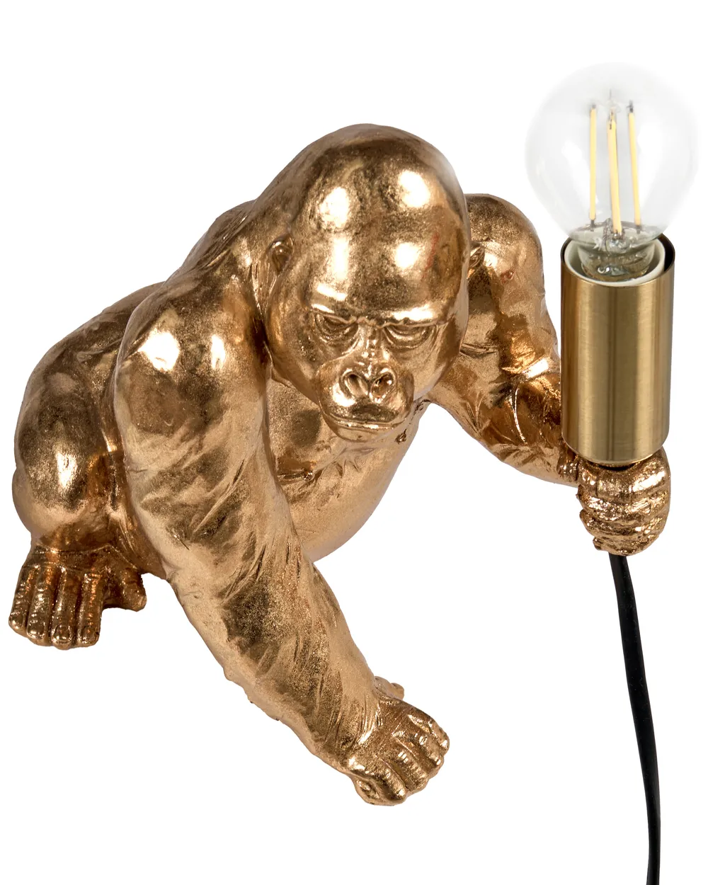 Table Lamp Gorilla HARAMBE Gold_1003443