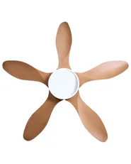Deckenventilator mit Licht BARBET mit Fernbedienung LED Hellbraun_1032022