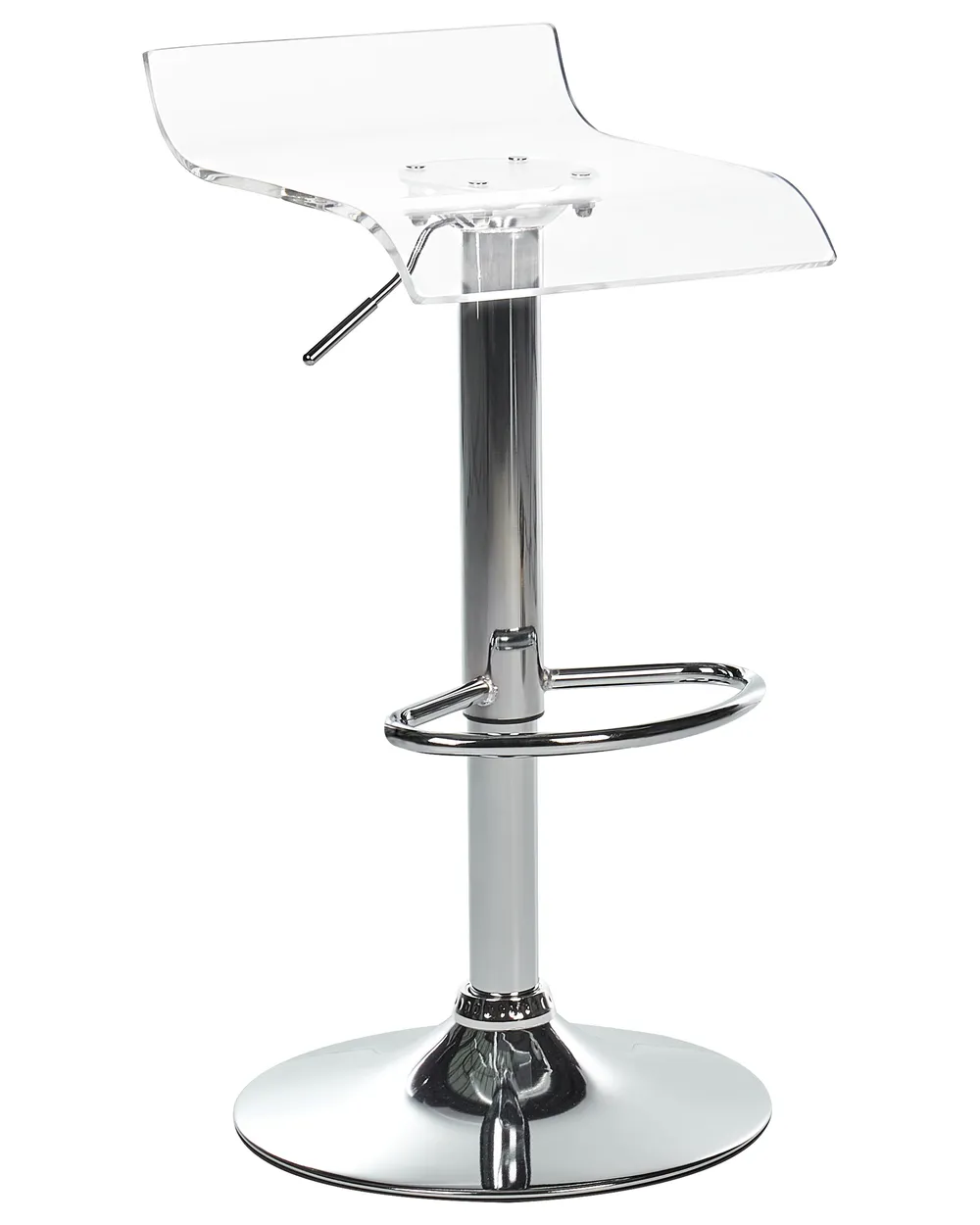 Set mit 2 Barstühlen NEUM drehbar Transparent_915158