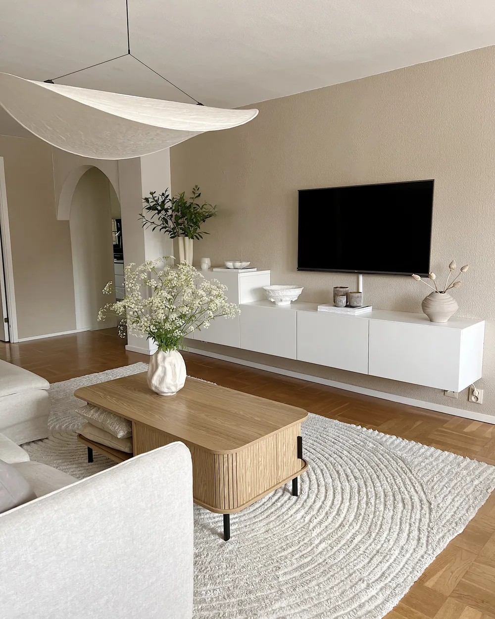 Couchtisch BRADLEY mit Stauraum Braun_924551