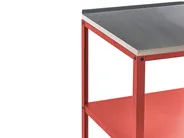 Outdoor Kitchen Island VILAMA Red Metal_1052168