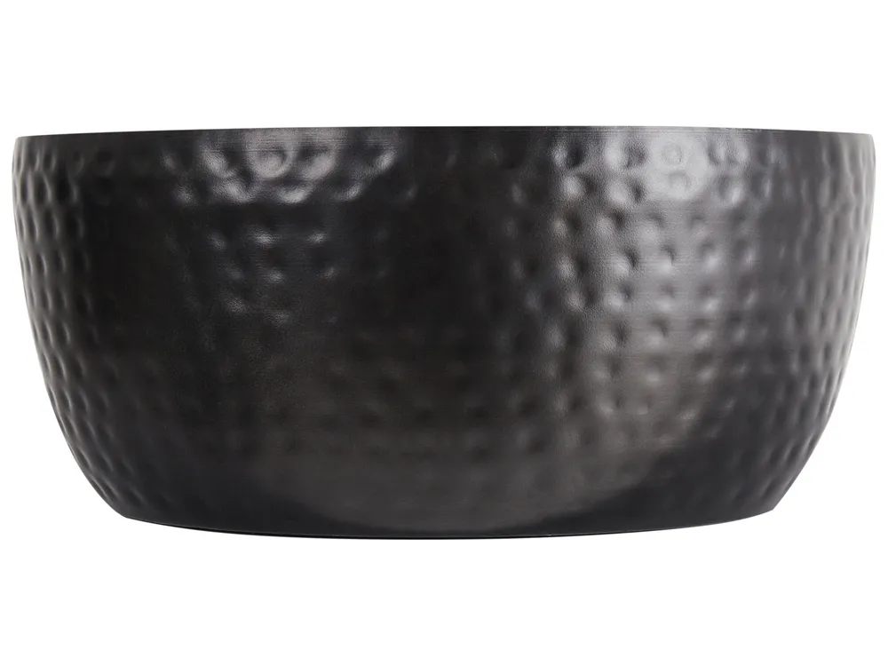Decorative Bowl BANHA Metal Black_766068
