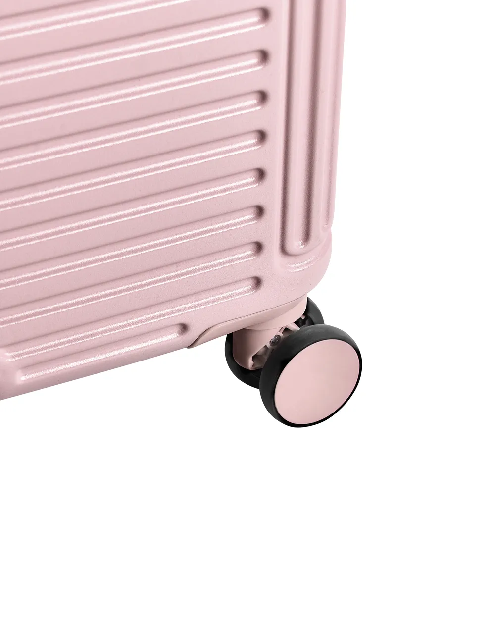 Set of 3 Hard Shell Suitcases MYNTIS Pink_1055655