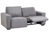 Sofa elektrisch verstellbar 2-Sitzer NUKARI Stoff Grau
