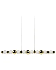 LED Hängeleuchte SORA Glas Gold_1034015
