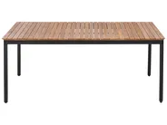 Gartentisch VALLESE 180 cm 90 cm Akazienholz Braun_932856
