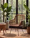 Esszimmerstuhl CANORA Rattan Braun