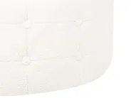 Pouf TAMPA Bouclé Weiß_850174