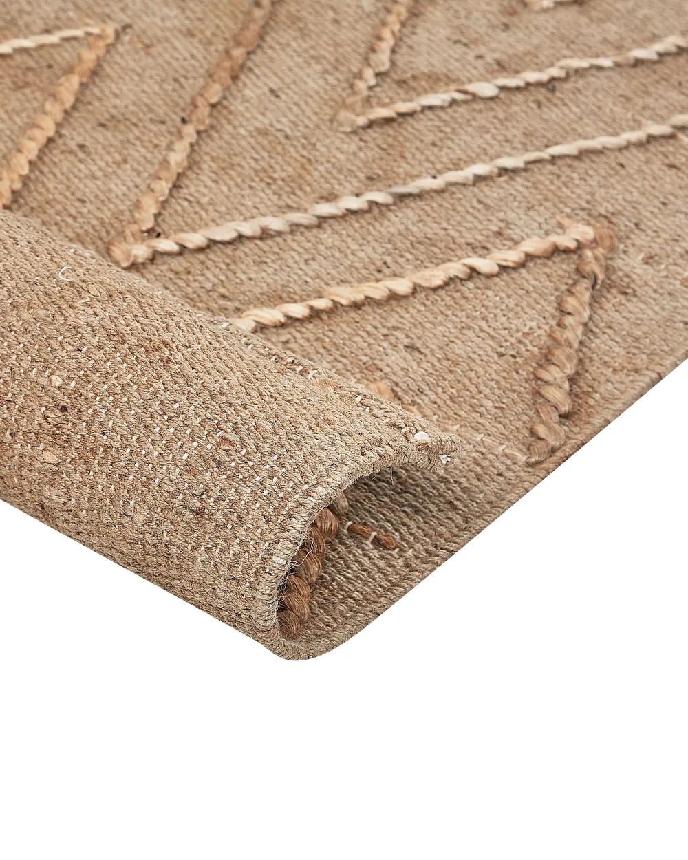 Teppich DADAY Beige 80 x 150 cm Jute_853594