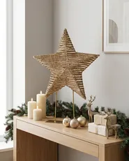 Christmas Decoration LED FARUP 51 cm Star Gold_1144715
