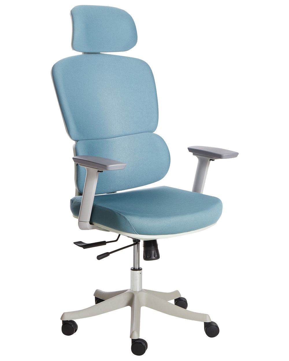 Bureaustoel VISCOUNT Stof Blauw