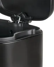 Tretmülleimer 30 L ECOCOLLECT Metall Schwarz_992720
