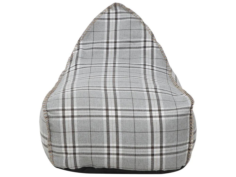 Sitzsack 200 L DROP LINEN 63 cm 75 cm Grau_708871