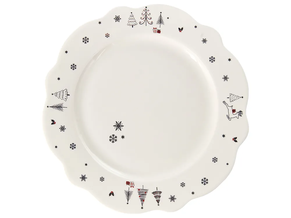 20-Piece Dinnerware Set PERILLA Porcelain White_1192004