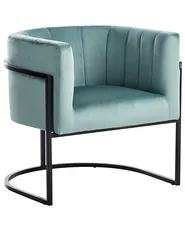 Sessel LARVIK II Samtstoff Mintgrün_952137