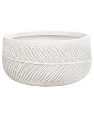 Blumenkübel FTERO 35 cm Cremeweiß_872044