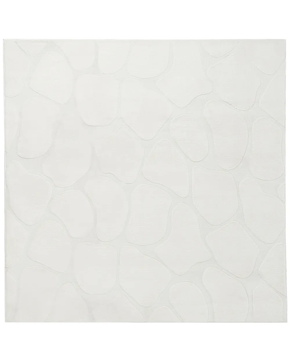 Teppich KAWI Cremeweiß 160 x 160 cm