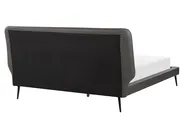 Krevet Umjetna koža ESSONNE 160 x 200 cm Sivi_788930
