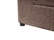 Bett mit Stauraum MASSOGNES Bouclé Taupe 160 x 200 cm_1030475