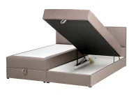Divan Bed with Storage BARONET Fabric Taupe 180 x 200 cm (EU Super King)_1004618