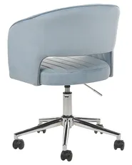 Desk Chair KATONAH Velvet Light Blue_867714