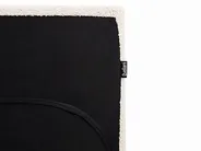 Bett mit Stauraum ORBEY Bouclé Cremeweiß 140 x 200 cm_981716