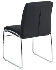 Esszimmerstuhl 2er Set LECCO Stoff Schwarz_1044690