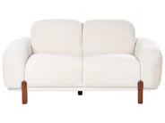 Sofa Set 4-Sitzer ODNES Bouclé Weiß_1053434