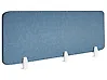 Schreibtischtrennwand SPLIT 180 x 50 cm Blau