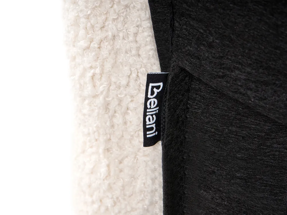Schlafsofa 2-Sitzer RISOR Bouclé Cremeweiß_1053605