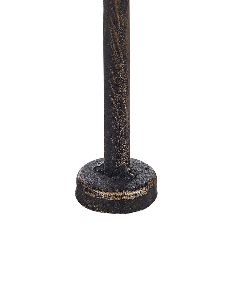 Eckregal SIDERNO 35 cm 158 cm Metall Schwarz_791378