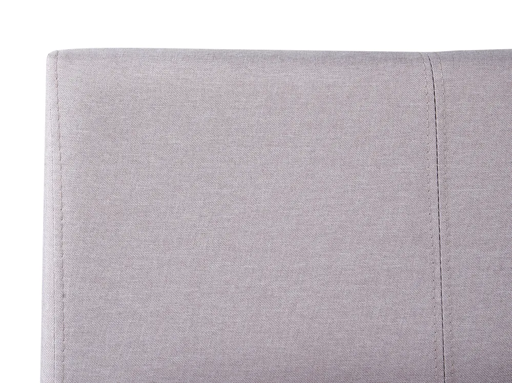 Ausziehbett Stoff MARMANDE 90 x 200 cm Hellgrau_986060