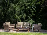 Outdoor Kissenbezug Set VITTORIA Olivgrün_987571