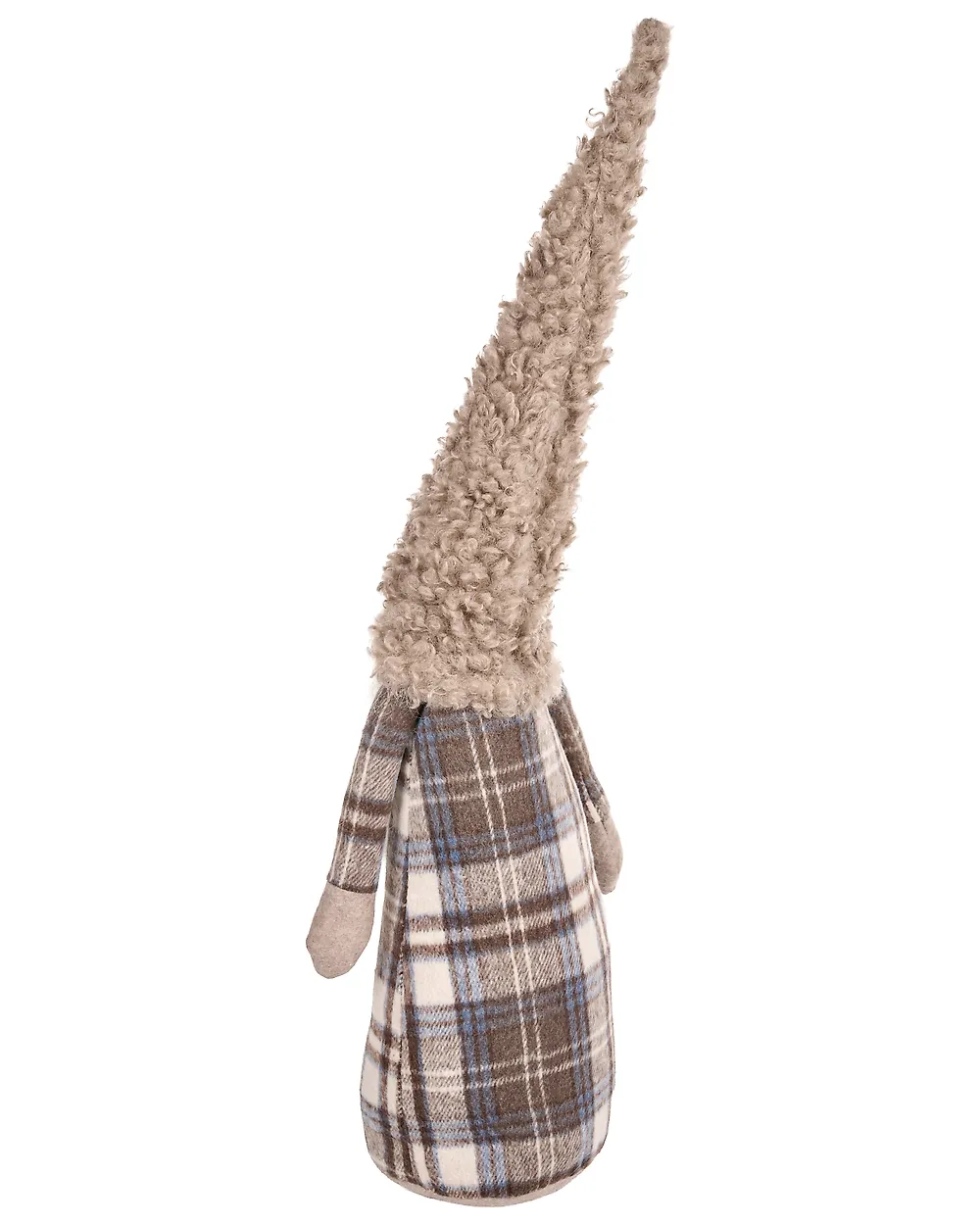 Weihnachtsdekoration 3er Set NAKKILA 51/55/66 cm Zwerg Braun_1174268