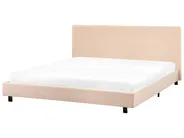 Wasserbett Bouclé ALBI 180 x 200 cm Beige_972021