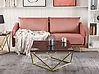 Couchtisch MALIBU Schwarzer Marmor
