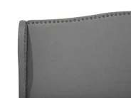 Bett mit Lattenrost Stoff COLMAR 180 x 200 cm Grau_675960