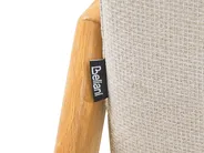 Sofa Bed 2 Seater EDLAND Fabric Light Beige_899466