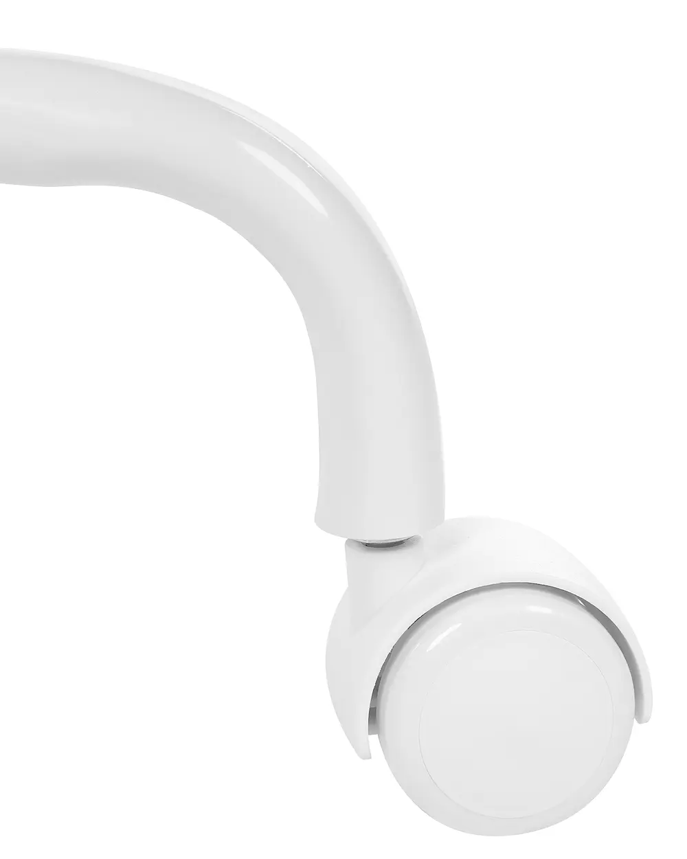 Chaise de bureau JUBBI Fourrure synthétique Blanc cassé_1163888